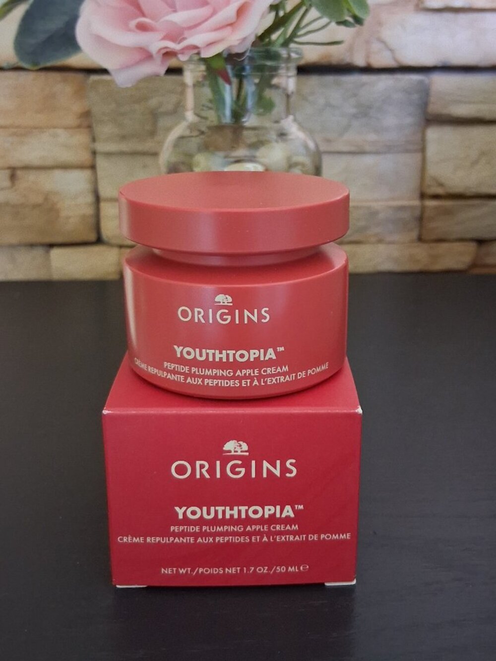 Origins Youthtopia Peptide Plumping Apple Cream 1.7oz New in Box